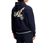 Hoodie Golf Bercetak Kelab J.Lindeberg - JL Navy
