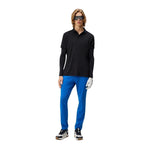 J.Lindeberg KV Regular Fit Golf Polo Shirt - Black
