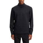 J.Lindeberg Lassy Quarter Zip Golf Midlayer - Black