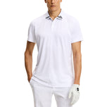 J.Lindeberg Player Polo Golf Shirt - Putih