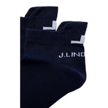 J.Lindeberg Spin Short Golf Socks - JL Navy