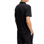 Kaos Polo Golf J.Lindeberg Tour Tech Regular Fit - Hitam