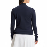 J.Lindeberg Women's Adia Knitted Golf Sweater - JL Navy