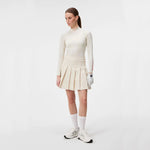 J.Lindeberg Women's Adina Golf Skirt - Almond Milk