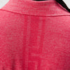J.Lindeberg Women's Azalea Seamless Golf Polo Shirt - Rose Red Melange