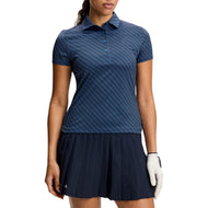 Kemeja Polo Golf Caitlyn Wanita J.Lindeberg - Set Bias Bridge Navy