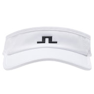 J.Lindeberg Women's Gain Golf Visor - White