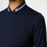 J.Lindeberg 여성용 Harper Quarter 지퍼 미드 레이어 - JL 네이비