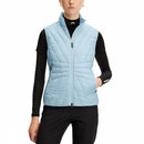 J.Lindeberg Women's Holma Quilt Hybrid Golf Vest - Forget-Me-Not