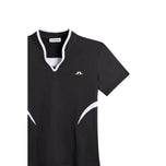 J.Lindeberg Women's Katie Golf Shirt - Black