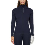 J.Lindeberg Women's Mel Full Zip Golf Mid -Layer - JL Navy
