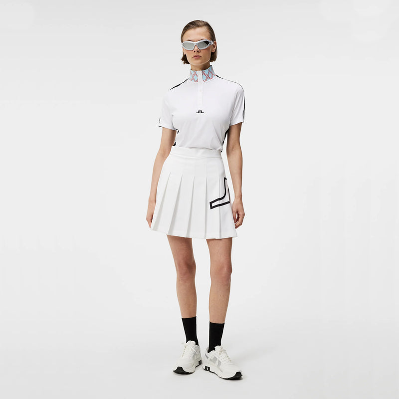 J.Lindeberg Women's Naomi Golf Skirt - White