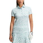 Kaos Polo Golf Cetak Teknologi Tur Wanita J.Lindeberg - Oak Skylight