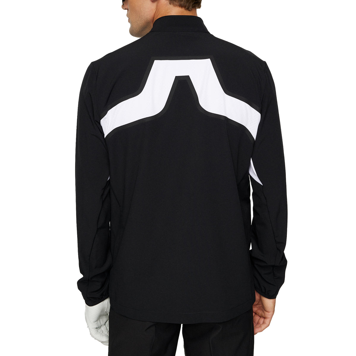 J Lindeberg Golf Jackets Australia KV Hybrid Golf Jacket Black