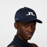 J.Lindeberg Women Heather Golf Cap - JL Navy