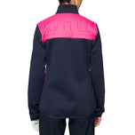J.Lindeberg Dames Holma Quilt Hybrid Golf Jacket - Pink Peacock