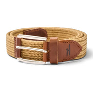 Ceinture extensible en coton ciré Johnnie-O Farley - Kaki