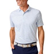 Polo poids plume Johnnie-O Performance - Seymour Stripe - Marine