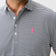 Johnnie-O Performance Mesh Polo - Dru Stripe - Navy
