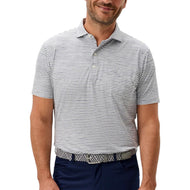 Polo poids plume Johnnie-O Performance - Seymour Stripe - Marine