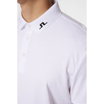 J.Lindeberg KV Golf Polo Shirt - White