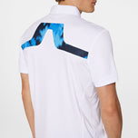 J.Lindeberg KV Print Golf Polo Shirt - Putih