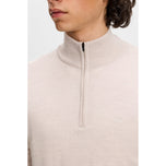 Sweater Golf J.Lindeberg Kian Quarter Zip - Moonbeam Melange