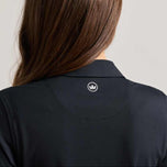 Peter Millar Performance Regangan Jersey Golf Shirt - Tentera Laut