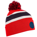 Galvin Green Leighton Insulating Golf Beanie - Tentera Laut/Merah/Putih