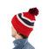 Galvin Green Leighton Insulating Golf Beanie - Tentera Laut/Merah/Putih