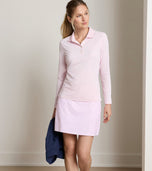 Peter Millar Women 's Albatross 골프 폴로 셔츠 - 해군