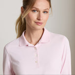 Peter Millar Women 's Albatross 골프 폴로 셔츠 - 해군