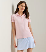 Peter Millar 女式信天翁高尔夫 Polo 衫 - 白色