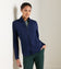 Peter Millar 女款 Lumi-Knit 高性能全拉鍊 - 淺白色