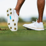 Travis Mathew The Modern Tour Spiked Golfschoenen - Klassiek Wit/Tan