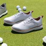 Travis Mathew The Modern Tour Spiked Golfschoenen - Klassiek Wit/Tan
