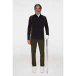 J.Lindeberg Lukas Quarter Zip Golf Mid -Layer - Hitam
