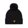 Lyle Dan Scott Merino Blend Beanie - Jet Black