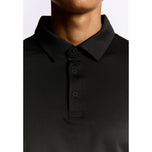 Lyle & Scott Colour Block Golf Polo Shirt - Jet Black/Granite