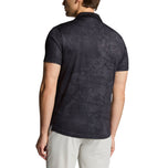 Lyle & Scott 컨투어 프린트 골프 폴로 셔츠 -Jet Black