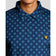 Lyle＆Scott对比Argyle Print高尔夫球球衫 - 海军牡丹