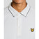 Lyle & Scott Contrast Collar Golf Polo - blanc - blanc