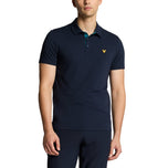 Lyle & Scott 대비 Placket Golf Polo Shirt -Dark Navy/Albatross