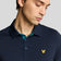 Lyle & Scott 대비 Placket Golf Polo Shirt -Dark Navy/Albatross