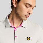 Lyle & Scott Contrast Plackeet Golf Polo