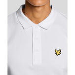 Lyle & Scott Core Golf Polo - blanc