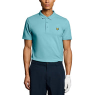 Lyle & Scott Core Golf Polo - Aquamarine