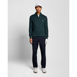 Lyle＆Scott高爾夫1874年四分之一ZIP跳線 - 地中海
