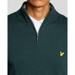 Lyle＆Scott高爾夫1874年四分之一ZIP跳線 - 地中海