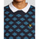 Lyle＆Scott高爾夫船長脖子棉花Argyle Jumper-黑暗海軍
